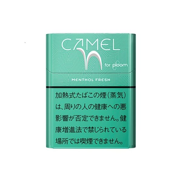 2412500015_1_b 【加熱煙】傑太 JT Ploom AURA 主機 / 駱駝 Camel 清爽淡薄荷 煙彈 純正日版 外盒無噁心圖