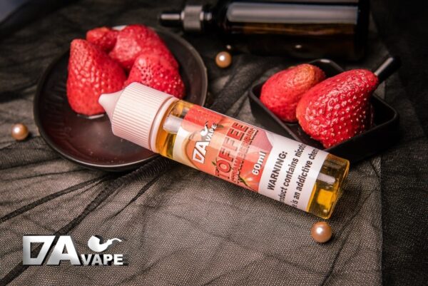 【大煙油】DAVAPE TOFFEE STRAWBERRIES 草莓太妃糖 0/3/6MG
