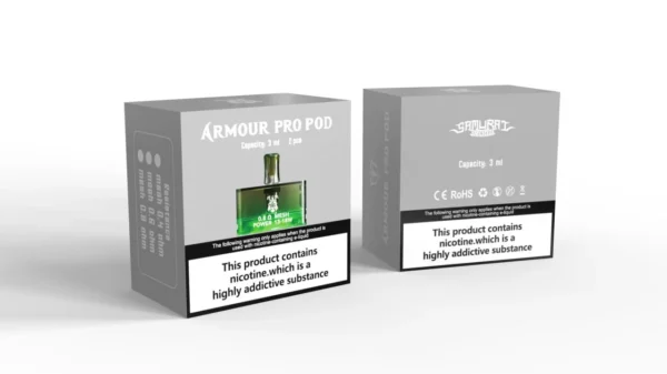 【小煙主機】SAMURAI ARMOUR PRO 30W 將軍 PRO 發光主機 大電量1500mAh 3ML油倉 可調瓦 可調進氣 附防塵蓋
